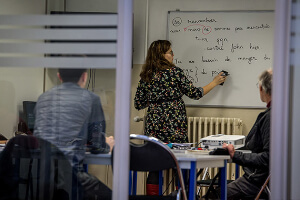 レッスン中の様子