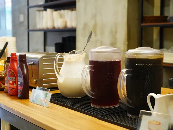 GLCのドリンクコーナー