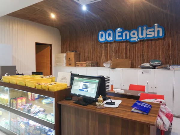 QQイングリッシュ・ITパーク学内寮の売店2