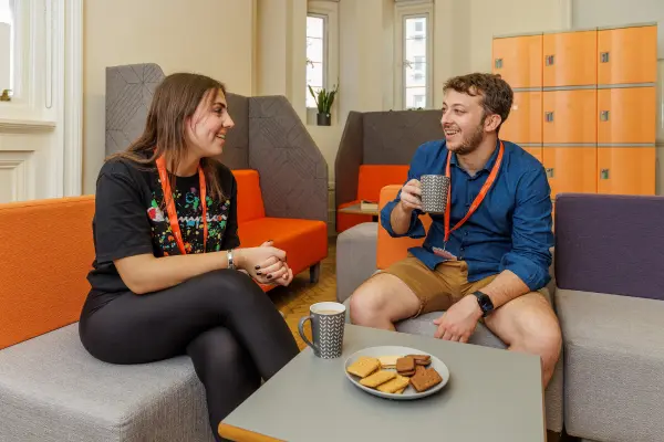 BSCロンドンでの休憩時間