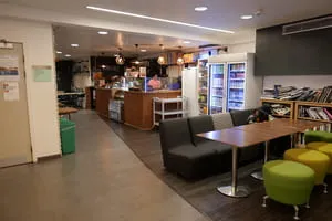 インターナショナルハウス・ロンドンの受付