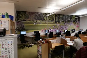 インターナショナルハウス・ロンドンの学生ラウンジ3階