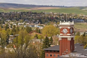 WSUの象徴時計台