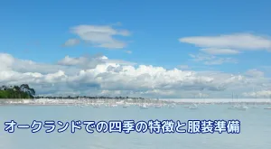 オークランドの春夏秋冬四季の特徴とそれに合わせた服装準備について