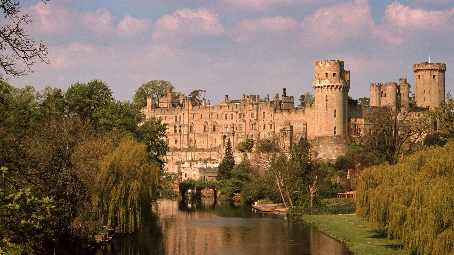 イギリス・ウォーリック城の風景