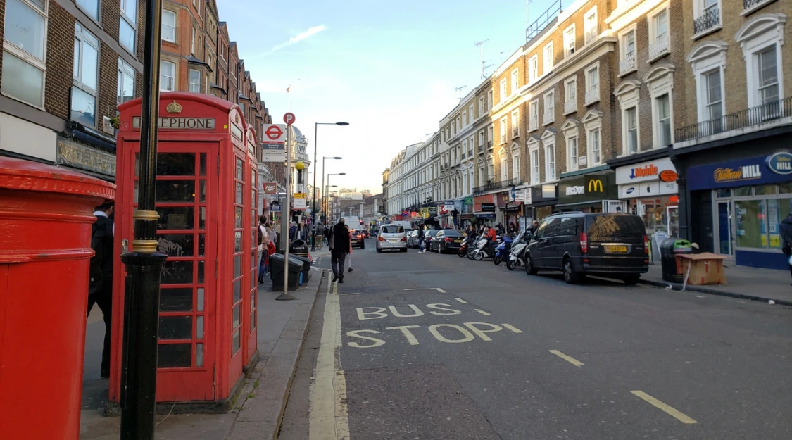 ロンドンの滞在先のイメージ