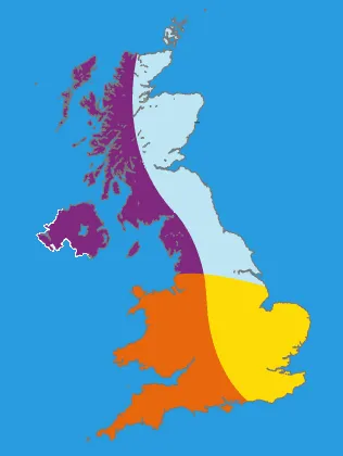 イギリス気候区分